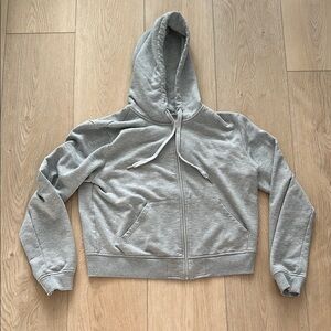 Alo Routine Cropped Zip Hoodie